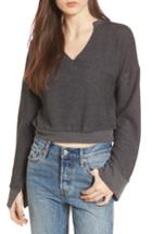 Women's Pst By Project Social T Bell Sleeve Sweater - Grey
