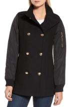 Women's Vince Camuto Double Breasted Jacket - Black