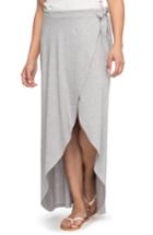 Women's Roxy Everlasting Afternoon Long Wrap Skirt - Grey