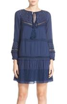 Women's French Connection 'lola' Mixed Media A-line Dress