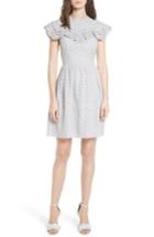 Women's Needle & Thread Tiled Broderie Anglaise Lace Dress - Purple