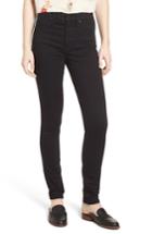 Women's Madewell 10-inch High Waist Skinny Jeans - Black