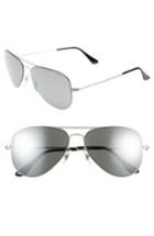 Men's Ray-ban 'aviator Flat Metal' Sunglasses -