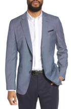 Men's Boss Hartlay Trim Fit Wool Blazer R - Blue