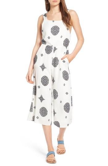 Women's Lira Clothing Priya Crop Jumpsuit - Ivory