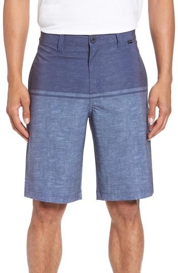 Men's Travis Mathew Peale Hybrid Shorts - Grey