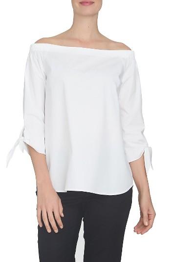 Women's Cece Cotton Off The Shoulder Shirt