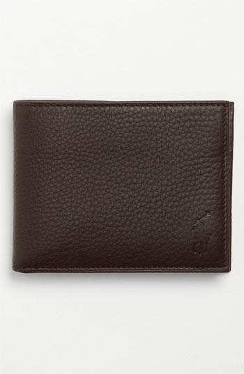 Men's Polo Ralph Lauren Leather Passcase Wallet -