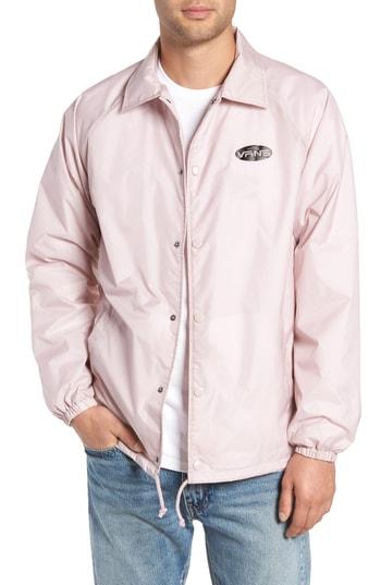 Men's Vans Torrey Water Resistant Coach's Jacket - Purple