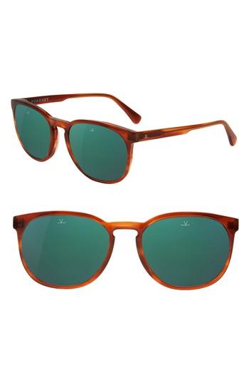Men's Vuarnet District 54mm Sunglasses - Honey Stripes