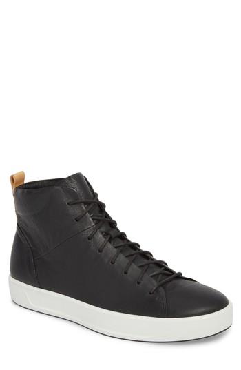 Men's Ecco Soft 8 Sneaker -13.5us / 47eu - Black