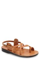 Men's Jerusalem Sandals 'the Good Shepherd' Leather Sandal -12.5us / 45eu - Brown