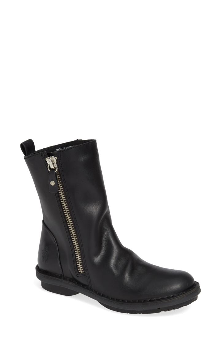 Women's Fly London Fade Boot .5-8us / 38eu - Black