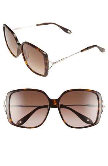 Women's Givenchy 58mm Square Sunglasses -