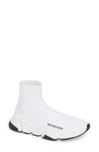 Women's Balenciaga Speed Knit Sneaker Us / 36eu - White