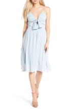 Women's Leith Tie Front Dress - Blue