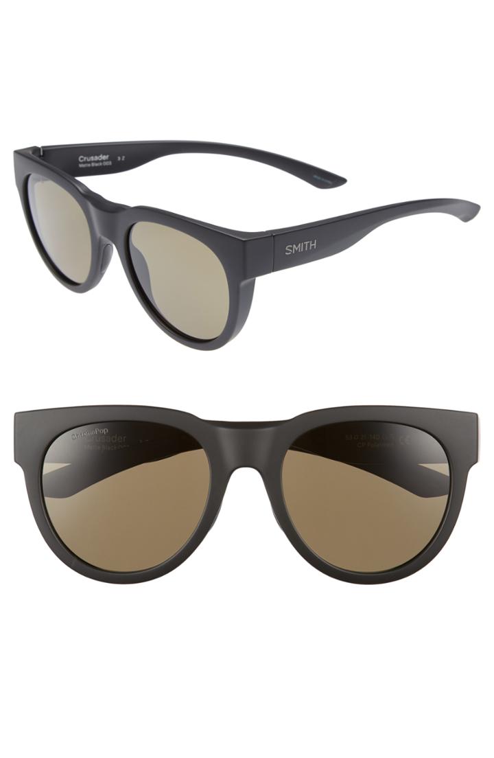 Women's Smith Crusader 53mm Chromapop(tm) Round Sunglasses -