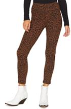 Women's Sanctuary Grease Leopard Print Leggings - Brown