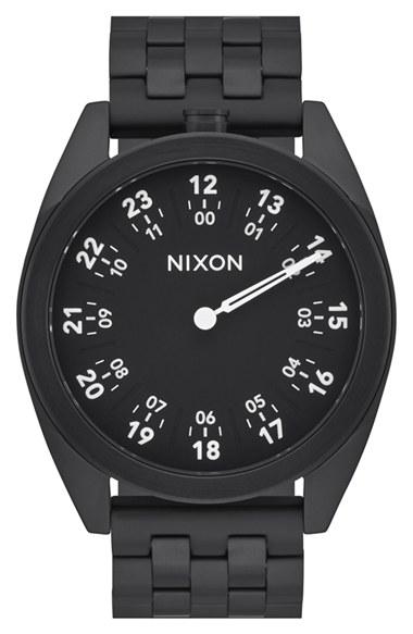 Men's Nixon 'genesis' One-hand Bracelet Watch, 43mm
