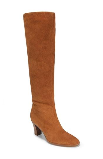 Women's Vince Casper Knee High Pull-on Boot M - Brown