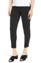 Women's Ming Wang Ponte Knit Crop Pants - Black