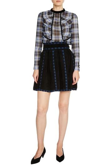 Women's Maje Jacquard Flare Skirt