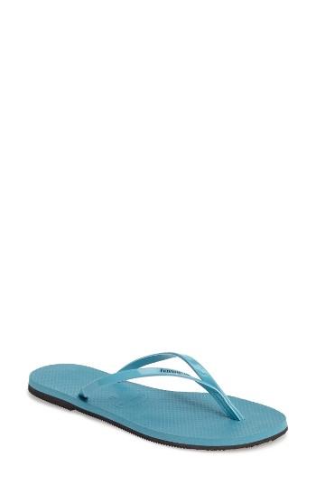 Women's Havaianas 'you' Flip Flop /42 Br - Blue
