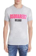 Men's Dsquared2 Milano Logo T-shirt - Grey