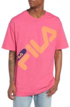 Men's Fila Micah Logo T-shirt - Pink