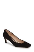 Women's Stuart Weitzman Chelsea Square Toe Pump M - Black