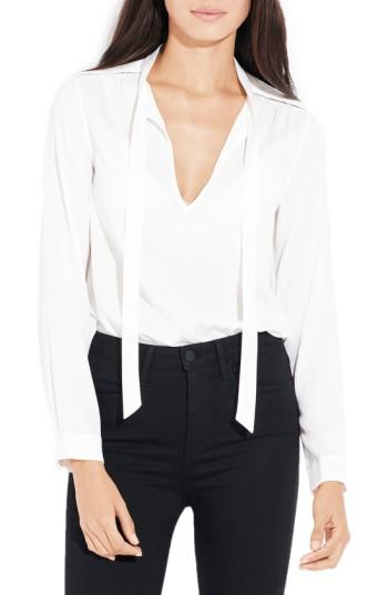 Women's Ayr The Crane Stretch Silk Shirt - White