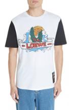 Men's Loewe Holiday Graphic T-shirt - White