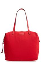 Rebecca Minkoff Washed Nylon Tote - Red