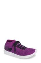 Women's New Balance Fresh Foam Zante Solas Running Shoe .5 B - Purple