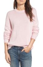 Women's Treasure & Bond X Something Navy Crewneck Sweater - Pink