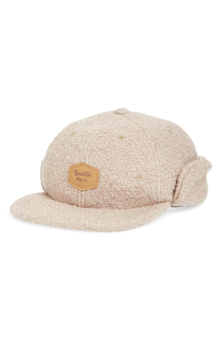 Men's Brixton Trig All Terrain Fleece Cap /x-large - Beige