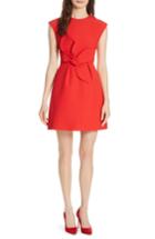 Women's Ted Baker London Polly Structured Bow Dress - Red