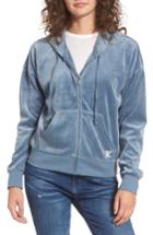 Women's Juicy Couture Juicy Mania Sunset Zip Hoodie - Blue