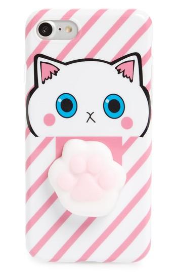 Bp. Squishy Cat Paw Iphone 6/6s/7 Case - White