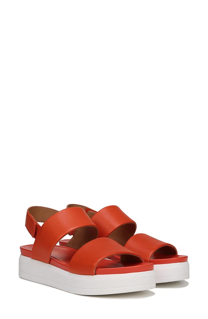Women's Sarto By Franco Sarto Kenan Platform Sandal .5 M - Orange