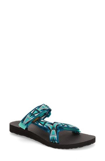 Women's Teva 'original Universal' Slide M - Blue