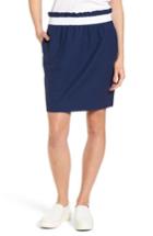 Women's Vineyard Vines Waistband Stripe Pull On Skirt - Blue