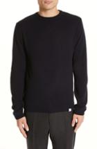 Men's Norse Projects Sigfred Lambswool Sweater - Blue