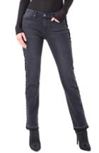 Women's Liverpool Collette Stud Side Stripe Release Hem Jeans