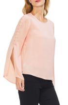 Women's Vince Camuto Bell Sleeve Tie Front Top