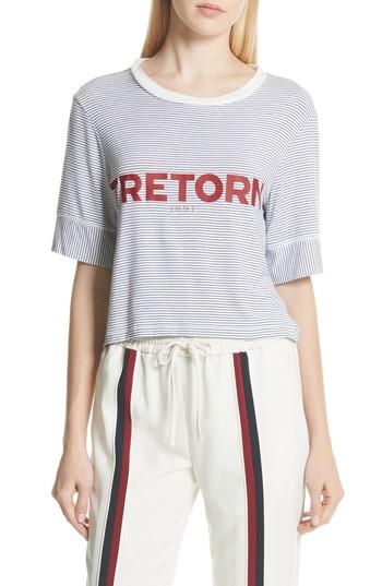 Women's Tretorn Logo Tee - Blue