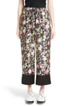 Women's 3.1 Phillip Lim Meadow Flower Print Silk Crop Pants