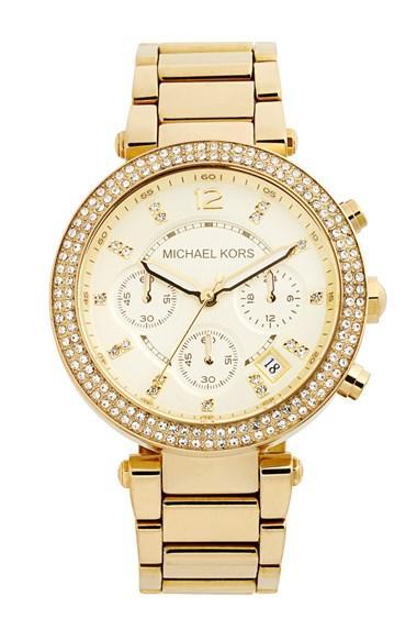 Women's Michael Kors 'parker' Chronograph Bracelet Watch, 39mm