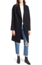 Women's Kendall + Kylie Drop Shoulder Midi Coat - Black
