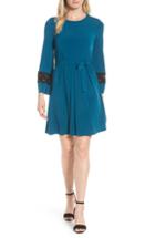 Women's Michael Michael Kors Lace-up Detail Ponte Shift Dress